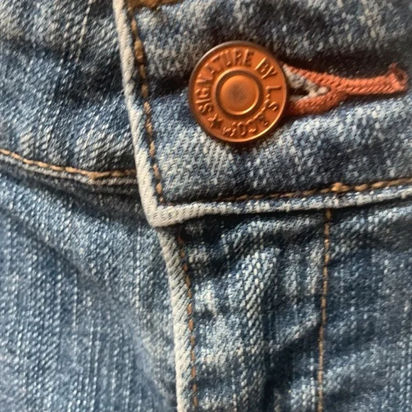 Womens Levi Strauss & co low rise bootcut stretch jeans size 12 short. - Picture 7 of 10